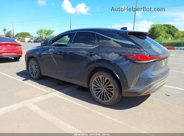 JTJCJMGA8R2011777 2024 LEXUS RX 450H+ Blue Հետևի ձախ