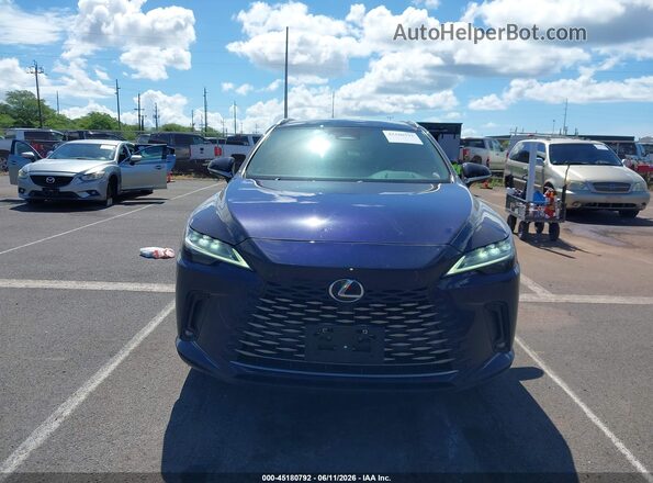 JTJCJMGA8R2011777 2024 LEXUS RX 450H+ Blue Դիմացի տեսք