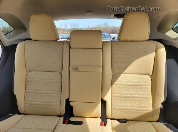 JTJDARBZ0L5009722 2020 LEXUS NX300 White უკანა სავარძლების ხედი