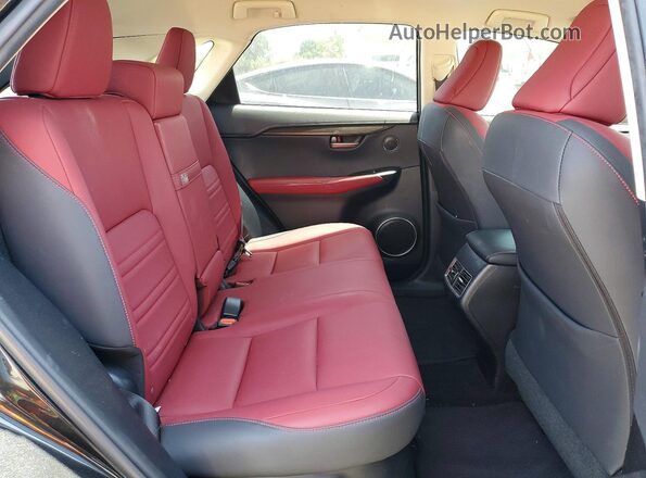 JTJDARBZ0M2199010 2021 LEXUS NX Black Вид задньої частини салону