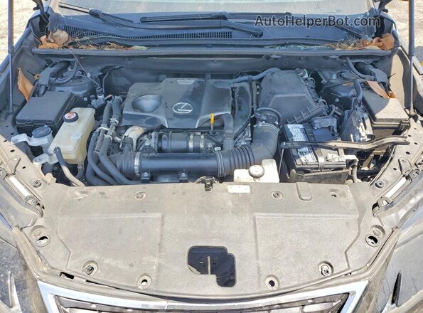 JTJDARBZ0M2199010 2021 LEXUS NX Black Вид підкапотного простору