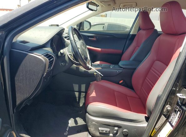 JTJDARBZ0M2199010 2021 LEXUS NX Black Вид салону спереду