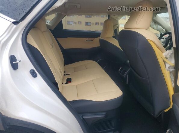 JTJDARBZ0M5029356 2021 LEXUS NX White Հետևի նստատեղերի տեսք