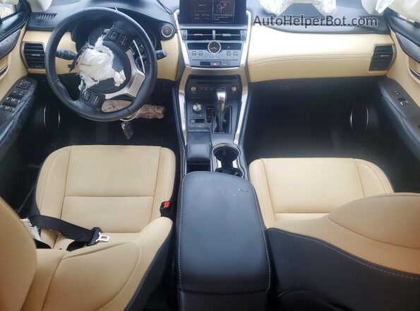 JTJDARBZ0M5029356 2021 LEXUS NX White Առջևի վահանակի տեսք