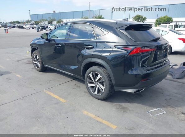 JTJDARBZ1L5013004 2020 LEXUS NX 300 Black Trasero izquierdo