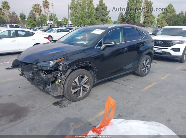 JTJDARBZ1L5013004 2020 LEXUS NX 300 Black Vista tres cuartos delantera izquierda