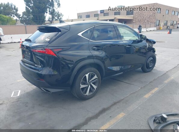 JTJDARBZ1L5013004 2020 LEXUS NX 300 Black Trasero derecho