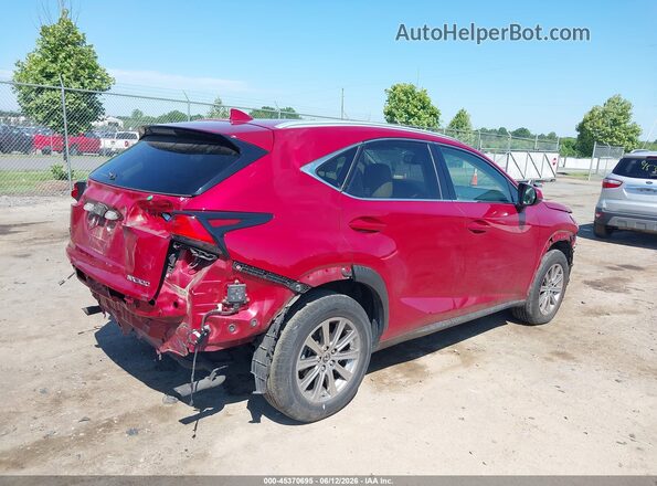 JTJDARBZ1M5026806 2021 LEXUS NX 300 Red Հետևի աջ