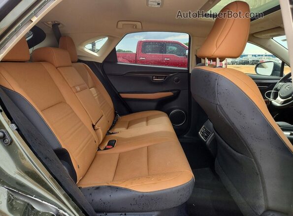 JTJDARBZ2M2193130 2021 LEXUS NX Green Սալոնի հետևի տեսք