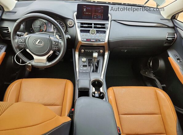JTJDARBZ2M2193130 2021 LEXUS NX Green Առջևի վահանակի տեսք