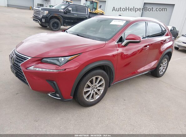 JTJDARBZ4L5008363 2020 LEXUS NX 300 Red Front left