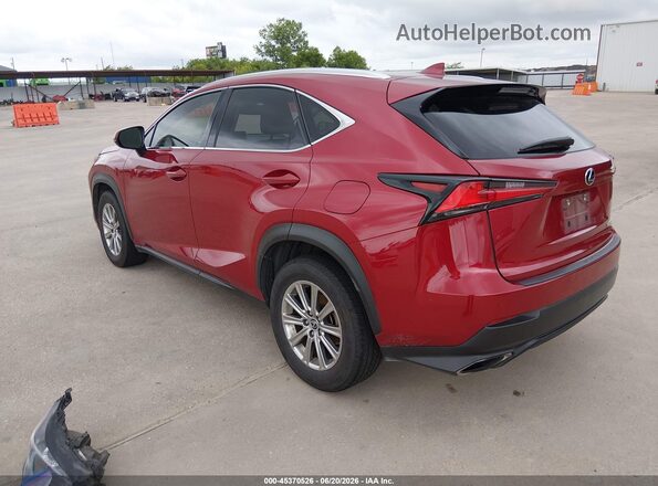 JTJDARBZ4L5008363 2020 LEXUS NX 300 Red Rear left
