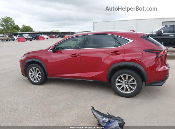 JTJDARBZ4L5008363 2020 LEXUS NX 300 Red 