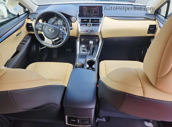 JTJDARBZ6M5021388 2021 LEXUS NX White Dashboard view