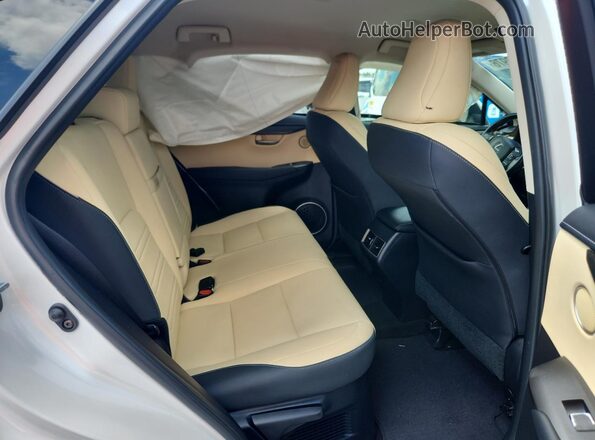 JTJDARBZ6M5021388 2021 LEXUS NX White Rear interior view