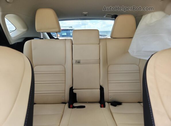 JTJDARBZ6M5021388 2021 LEXUS NX White Rear seats view