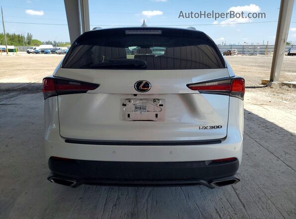 JTJDARBZ6M5031662 2021 LEXUS NX White Հետևի տեսք