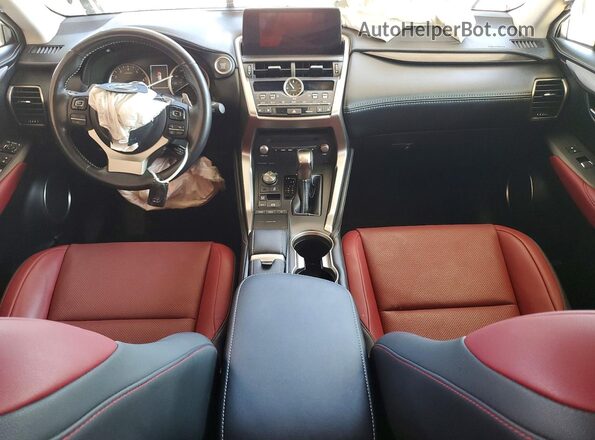 JTJDARBZ6M5031662 2021 LEXUS NX White Առջևի վահանակի տեսք