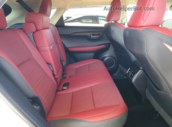 JTJDARBZ6M5031662 2021 LEXUS NX White Սալոնի հետևի տեսք