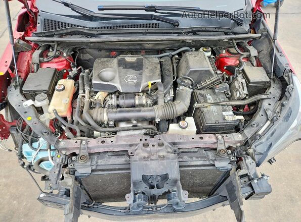 JTJDARBZ7M5020704 2021 LEXUS NX Red 