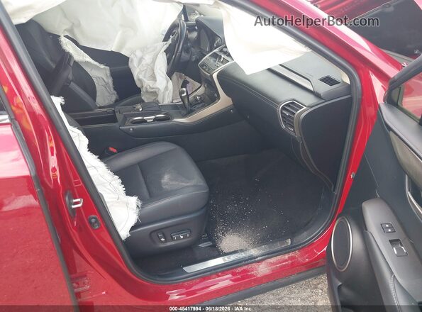 JTJDARBZ8M5032733 2021 LEXUS NX 300 Burgundy წინა სალონის ხედი
