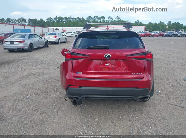 JTJDARBZ8M5032733 2021 LEXUS NX 300 Burgundy 