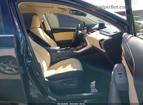 JTJDARBZ9L5007032 2020 LEXUS NX 300 Черный Вид салона спереди