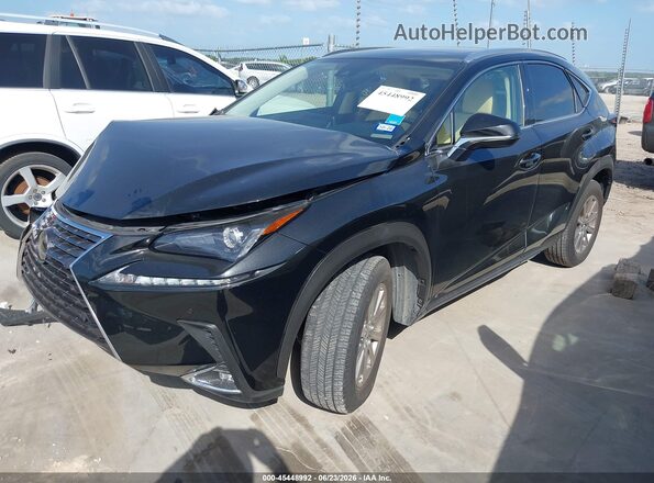 JTJDARBZ9L5007032 2020 LEXUS NX 300 Черный Передняя левая четверть