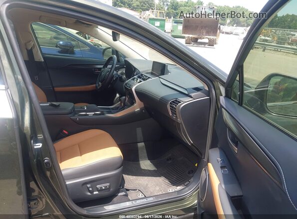 JTJDARBZXM2191416 2021 LEXUS NX 300 Green Front interior view