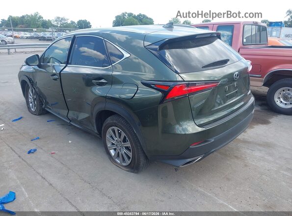 JTJDARBZXM2191416 2021 LEXUS NX 300 Green Rear left