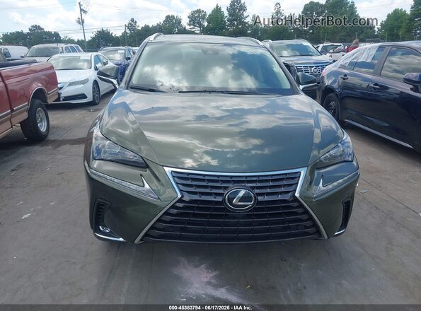 JTJDARBZXM2191416 2021 LEXUS NX 300 Green Instrument cluster view