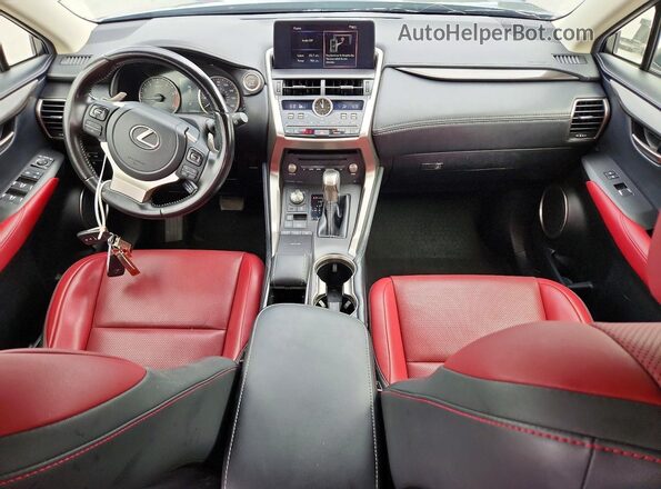 JTJDARDZ1M2246784 2021 LEXUS NX Gray Առջևի վահանակի տեսք