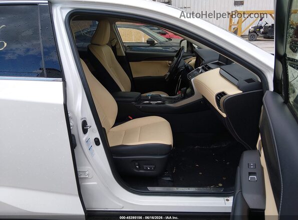 JTJDARDZ2L5006673 2020 LEXUS NX 300 Белый Вид салона спереди