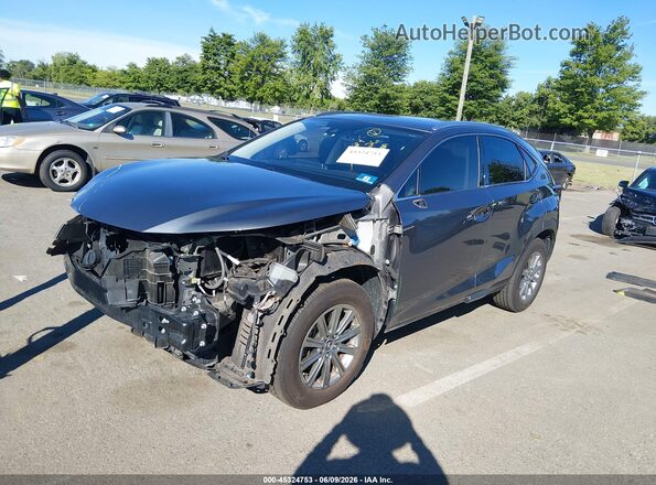 JTJDARDZ3L5013857 2020 LEXUS NX 300 Gray წინა მარცხენა ხედი სამი მეოთხედიდან