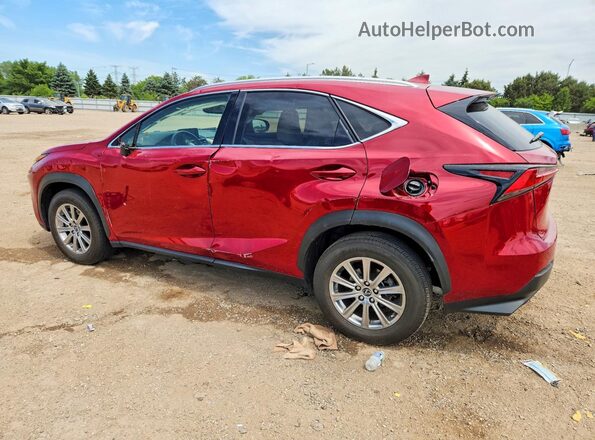 JTJDARDZ3M5023810 2021 LEXUS NX Red Հետևի ձախ