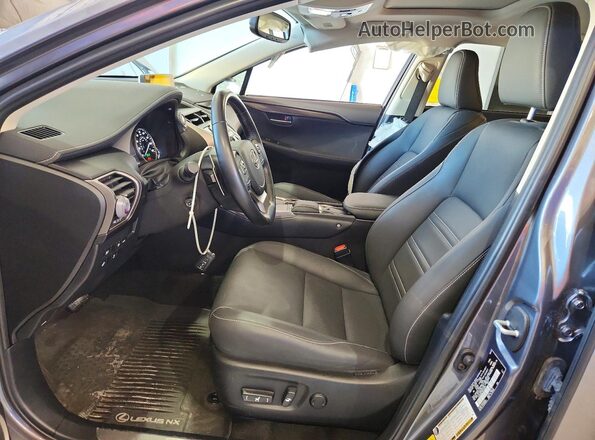 JTJDARDZ7M2239094 2021 LEXUS NX Gray წინა სალონის ხედი