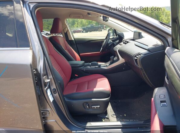 JTJDARDZ9M2237279 2021 LEXUS NX 300 Gray წინა სალონის ხედი