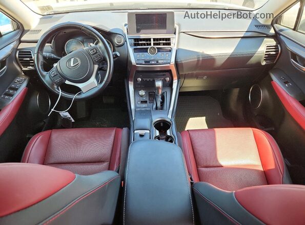 JTJDARDZ9M5028106 2021 LEXUS NX White წინა პანელის ხედი