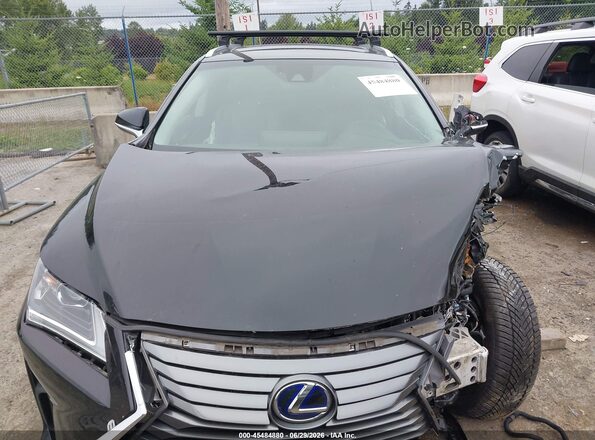 JTJDGKCA4J2001409 2018 LEXUS RX 450HL Black უკანა ხედი
