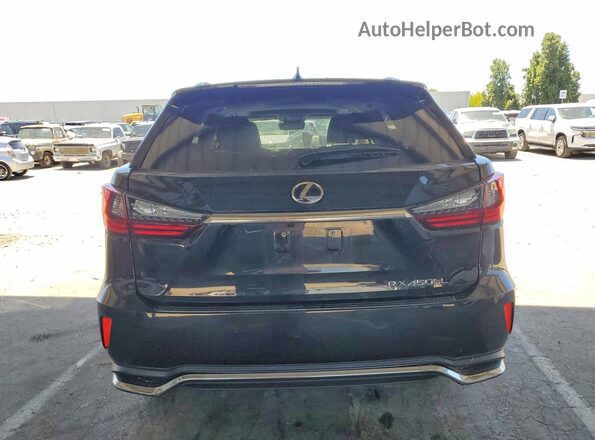 JTJDGKCA8J2004720 2018 LEXUS RX Black უკანა ხედი