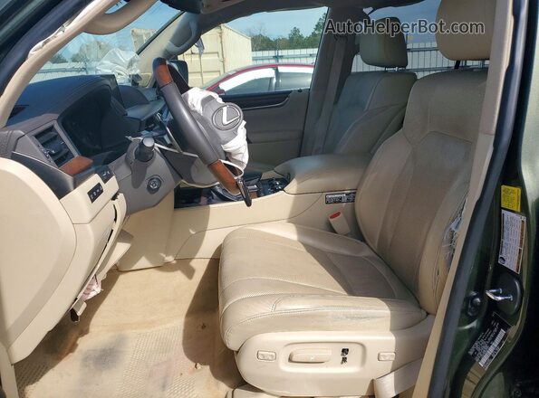 JTJDY7AX0M4335351 2021 LEXUS LX Green Вид салону спереду