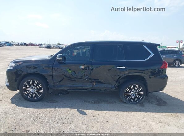 JTJDY7AX0M4355955 2021 LEXUS LX 570 Black Vista interior de 360 grados