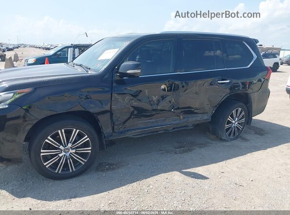 JTJDY7AX0M4355955 2021 LEXUS LX 570 Black Vista frontal