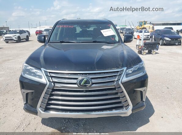JTJDY7AX0M4355955 2021 LEXUS LX 570 Black Vista del cuadro de instrumentos