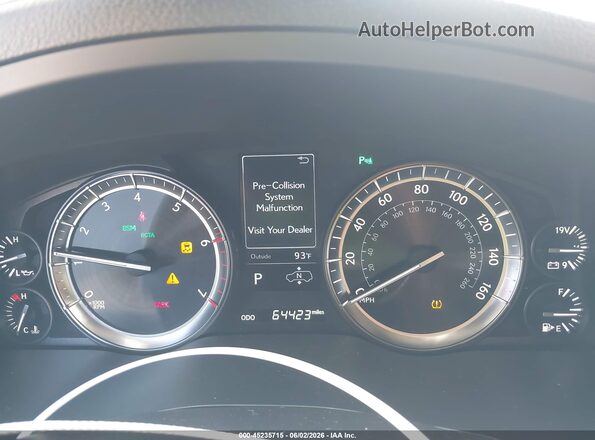JTJDY7AX0M4355955 2021 LEXUS LX 570 Black Vista de los asientos traseros