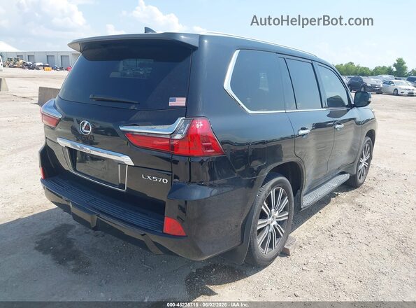 JTJDY7AX0M4355955 2021 LEXUS LX 570 Black Trasero derecho