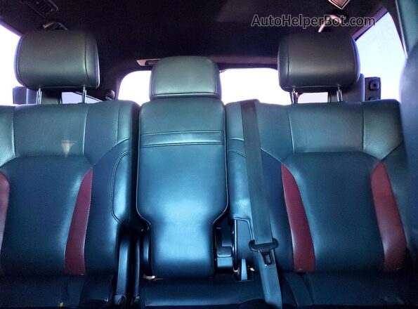 JTJDY7AX4M4333098 2021 LEXUS LX Black Rear seats view