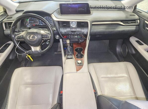 JTJDZKCA2J2006439 2018 LEXUS RX White Dashboard view