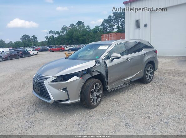 JTJDZKCA2K2019466 2019 LEXUS RX 350L Gray Передня ліва чверть
