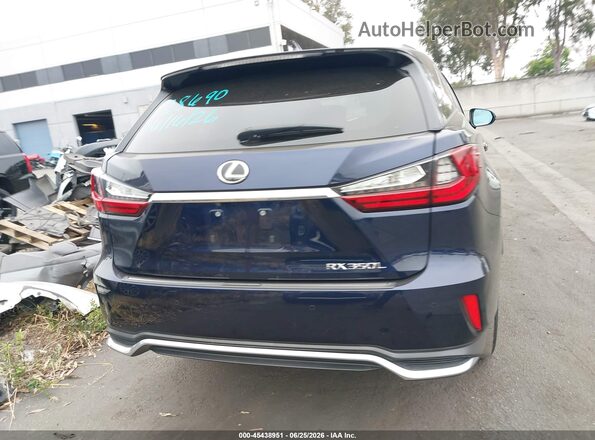 JTJDZKCA3K2020335 2019 LEXUS RX 350L Синий 